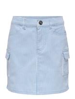 Kids Only - Kogibi Striped Cargo Skirt Pnt - Suknelės ir sijonai - Mėlyna
