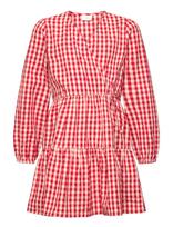 The New - Tnnally L_S Dress - Suknelė ilgomis rankovėmis - Raudona