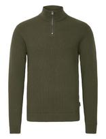 Blend - Bhbadal Pullover - Megztinis su užtrauktuku - Žalia
