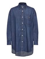 Polo Ralph Lauren - Oversize Fit Denim Shirt - Džinsiniai marškiniai - Mėlyna