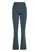 Hummel - Hmlyoga High Waist Flare W Tights - Treniruočių tamprės - Tamsiai mėlyna