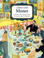 New Mags - Dinner With Monet - Knyga - Marga / raštuota