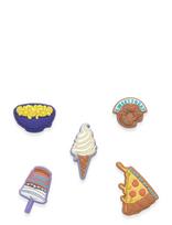 Crocs - Funny Foods 5 Pack - Batų aksesuarai - Marga / raštuota