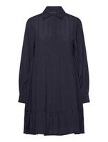 Lexington Clothing - A-Line Jaquard Shirt Dress - Trumpa suknelė - Tamsiai mėlyna