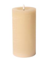 C'est Bon - Rustic Finish Led Pillar Candle - LED žvakė - Smėlio