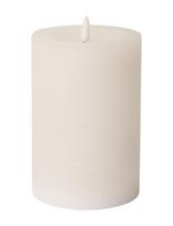 C'est Bon - Rustic Finish Led Pillar Candle - LED žvakė - Balta
