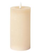 C'est Bon - Rustic Finish Led Pillar Candle - LED žvakė - Smėlio