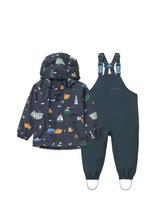 Liewood - Manu Rainwear Set - Lietaus drabužių komplektas - Tamsiai mėlyna