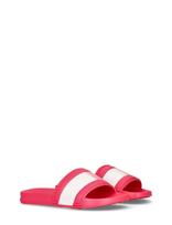 Tommy Hilfiger - Girl Flag Print Pool Slide - Baseino šlepetės - Rožinė
