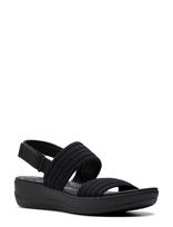 Clarks - Arla Stroll D - Plokščiapadės basutės - Juoda