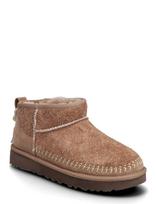 UGG - W Classic Ultra Mini Biarritz - Meškiukas - Ruda
