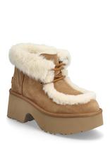 UGG - W New Heights Lace Up - Aulinukai - Smėlio