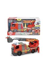 Dickie Toys - Dickie Toys Scania Brandbil - Gaisrinės mašinos žaislas - Raudona