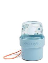 Done By Deer - To Go 2-Way Snack Container S Tiny Farm Blue - Kūdikių maisto indelis - Mėlyna