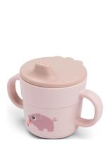 Done By Deer - Foodie Spout Cup Tiny Farm Powder - Gertuvė - Rožinė