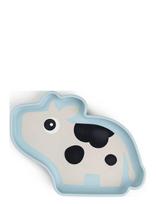 Done By Deer - Silicone Stick&Stay Plate Dotti Blue - Kūdikių vakarienės rinkiniai - Mėlyna