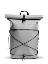 KILOMETER STUDIOS - Pannier Rolltop (Incl 2 Carabiners) - Sportinė kuprinė - Pilka