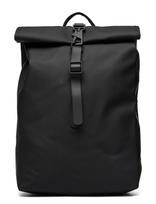 Rains - Rolltop Rucksack Mini W3 - Kuprinė - Juoda