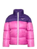 Nike - Nike Colorblock Puffer Jacket - Striukė - Rožinė