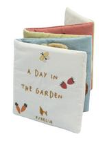 Fabelab - Fabric Book - Garden - Kūdikių knyga - Balta