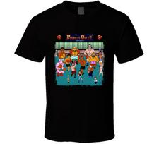 Mike Tyson's Punch Out Characters Retro Boxing Video Game Fan T Shirt S įvairiaspalvis