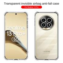 For Realme 13 Pro Plus 5G Full Lens Anti Drop Soft Back Cover For Realme13Pro+ Realme 13 Pro Plus For Realme 13 Pro gryna