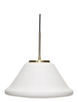 Hübsch - Muse Pendant Triangular - Pakabinama lempa - Balta