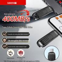 SanDisk CZ480 256GB USB 3.2 Type-C Flash Drive