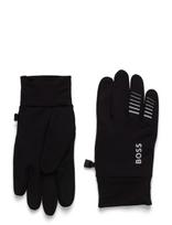 BOSS - Running-Gloves-4 - Sportinės pirštinės - Juoda