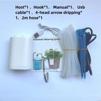 Smart Double Pump Automatic Drip Irrigation System Watering Timer Controller for Garden Plants Flowers
