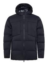 BOSS - Ow_Riplite Puffer Hd - Sportinė paminkštinta striukė - Tamsiai mėlyna