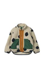 Liewood - Noam Pile Jacket - Flisinė striukė - Kreminė spalva