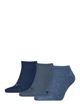 PUMA - Puma Unisex Sneaker Plain 3P - Sportinės kojinės - Mėlyna
