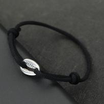 Simple Style Men Rope Bracelet Adjustable Stainless Steel Shell Braslet Grade A 3mm Cord Chain Braclet Beach Surfing Jewelry juoda