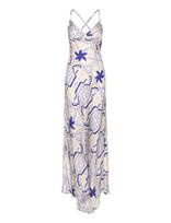 Malina - Cornelia Slip Maxi Dress - Ilga suknelė - Balta