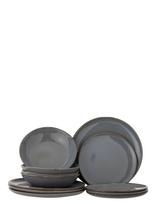 Bloomingville - Sandrine Dinnerware Set - Stalo serviravimo rinkinys - Pilka