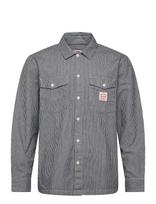 Levi's® - Ls Worker Ww Washington Stripe - Džinsiniai marškiniai - Tamsiai mėlyna