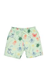 Geggamoja - Uv-Swim Shorts Blue Deep Sea 16 74/80 - Maudymosi šortai - Žalia