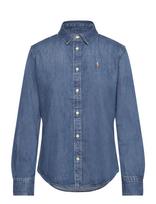 Polo Ralph Lauren - Slim Fit Denim Shirt - Džinsiniai marškiniai - Mėlyna