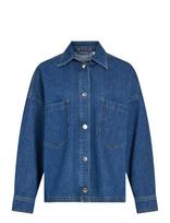 Vila - Vicreek L/S Denim Shirt - Džinsiniai marškiniai - Mėlyna