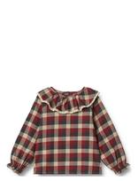 Wheat - Blouse L/S Elin - Palaidinės ir tunikos - Raudona