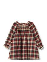 Wheat - Dress L/S Lace Bella - Suknelė ilgomis rankovėmis - Raudona