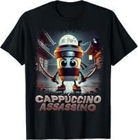 Cappuccino Assassino Italien Brainrot Meme T-Shirt Unisexe S įvairiaspalvis