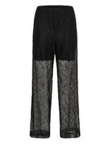 Gestuz - Gzedea Hw Pants - Plačios kelnės - Juoda