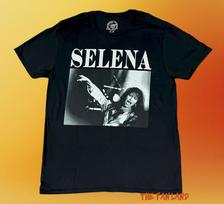 New Selena Concert Photo Classic Vintage Retro Mens T-Shirt S įvairiaspalvis