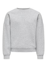 Kids Only - Kogsweat L/S Crew Oversize Swt Noos - Megztinis - Pilka