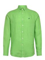 Morris - Douglas Linen Shirt-Classic Fit - Lininiai marškiniai - Žalia