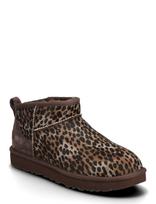 UGG - W Classic Ultra Mini Caspian - Aulinukai plokščiu kulnu - Ruda