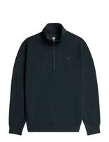 G-Star - Premium Core Half Zip R Sw L\S - Megztinis - Tamsiai mėlyna