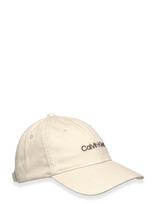 Calvin Klein - Logo Calvin Klein Emb On Denim - Kepurė - Kreminė spalva